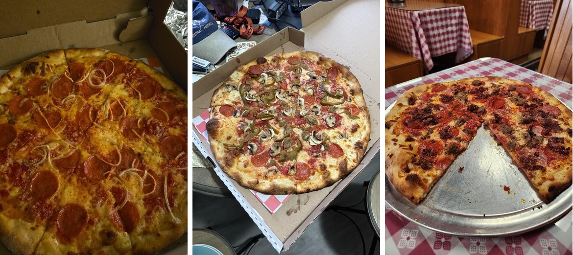 AFFINITO Pizza Parlor and Cafe Menu